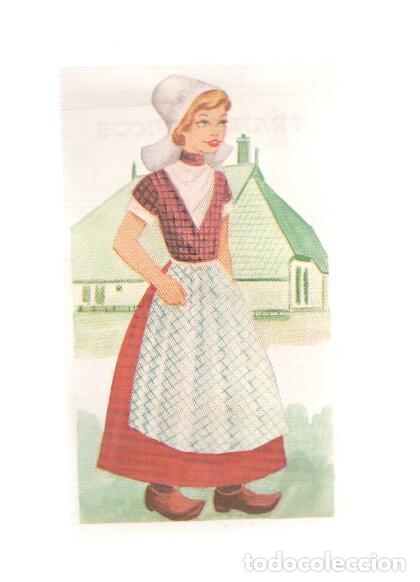 Sports collectibles: Cromos: Trajes tipicos de todo el mundo numero 166: Holanda - Varios
