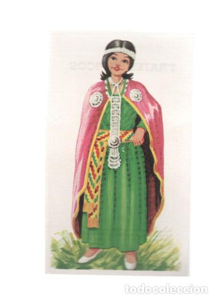 Collezionismo sportivo: Cromos: Trajes tipicos de todo el mundo numero 022: Chile - Varios
