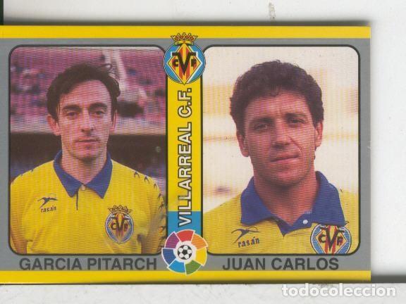 Collectionnisme sportif: Cromos: Futbol Total Liga 95: Villarreal: Garcia Pitarch y Juan Carlos - Varios
