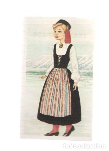 Colecionismo desportivo: Cromos: Trajes tipicos de todo el mundo numero 177: Islandia - Varios