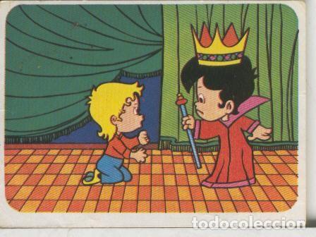 Coleccionismo deportivo: Cromos: Juego de refranes numero 57: Mientras en mi casa estoy, rey me soy - Varios