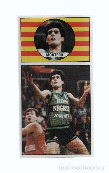 Collezionismo sportivo: Cromo: Baloncesto 1986-1987: numero 92: Jose Antonio Montero del Juventud de Badalona