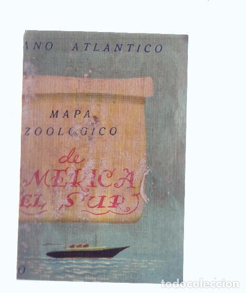 Colecionismo desportivo: Cromos: de la Selva Misteriosa a los abismos del mar: numero 219: Mapa zoologico de America del Sur,