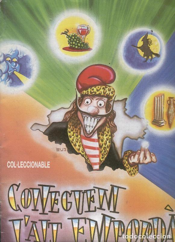 Collezionismo sportivo: Album de Cromos: Coneguem L,Alt Emporda, (album con solo 57 cromos, numerado 3 en interior( - Vario