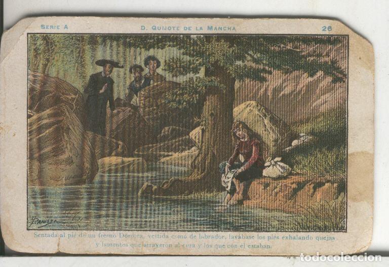 Coleccionismo deportivo: Chocolate Amatller cromo Don Quijote numero 26 - Varios