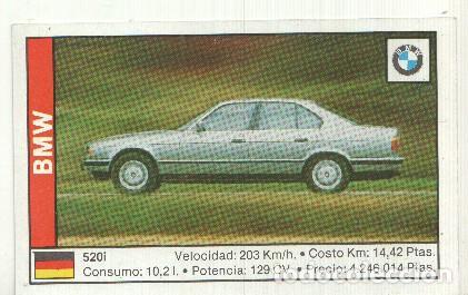 Coleccionismo deportivo: CROMO numero 024: BMW 520i - Varios