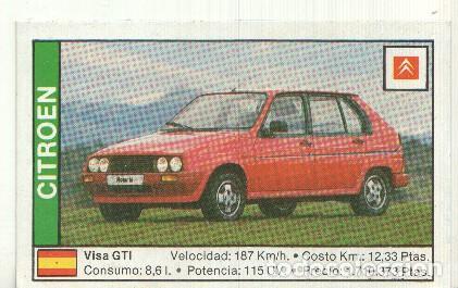 Coleccionismo deportivo: CROMO numero 035: CITROEN VISA GTI - Varios