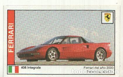 Coleccionismo deportivo: CROMO numero 052: FERRARI 408 INTEGRALE - Varios