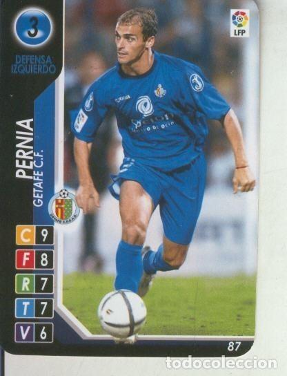Coleccionismo deportivo: Cromo: Derby Total 2004-2005: Getafe C.F. numero 03: Pernia - Varios