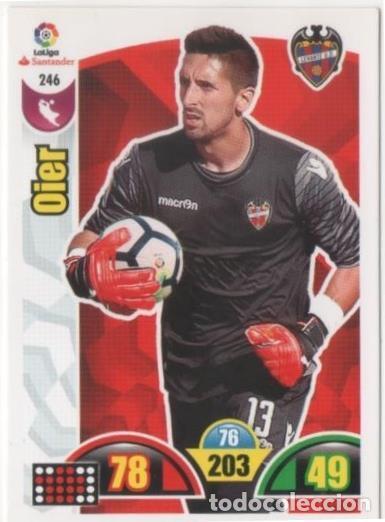 Sports collectibles: Cromo E00756: Album 2-Trading Car Game 2017-18, Oier: Levante U.D. Portero - LFP