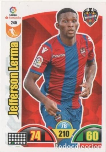 Sports collectibles: Cromo E00752: Album 2-Trading Car Game 2017-18, Jefferson Lerma: Levante U. D. Medio - LFP