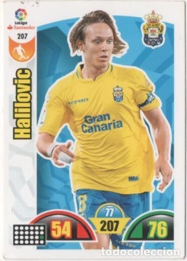 Sports collectibles: Cromo E00729: Album 2-Trading Car Game 2017-18, Halilovic: U.D. Las Palmas. Medio - LFP