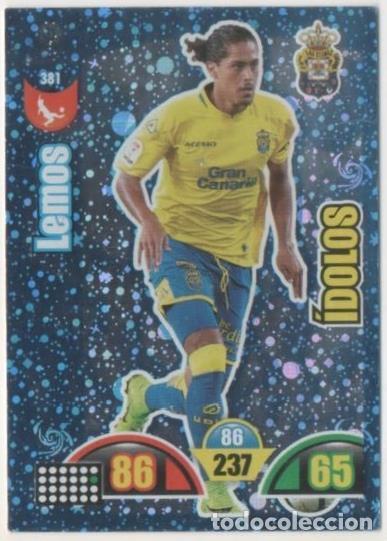 Sports collectibles: Cromo E00853: Album 2-Trading Car Game 2017-18, Lemos-&Iacute;DOLOS: U.D. Las Canarias. Defensa - LFP