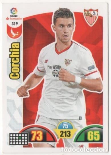 Sports collectibles: Cromo E00808: Album 2-Trading Car Game 2017-18, Corchia: Sevilla F.C. Defensa - LFP
