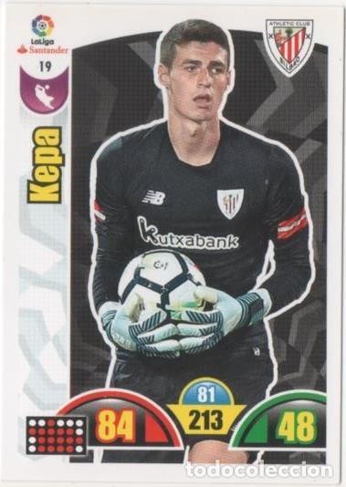 Collezionismo sportivo: Cromo E00595: Album 2-Trading Car Game 2017-18, Kepa, At.C. Bilbao. Portero - LFP