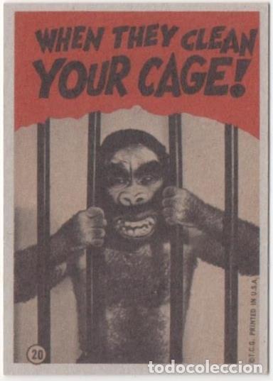 Coleccionismo deportivo: Cromo E01046: Album 3-Monster Greeting Cards, Card n&ordm; 20 - Robert Crumb