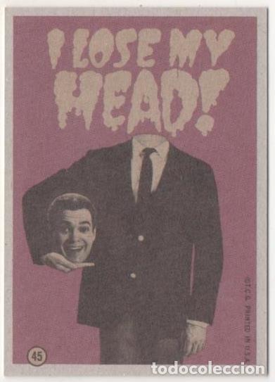 Collezionismo sportivo: Cromo E01071: Album 3-Monster Greeting Cards, Card n&ordm; 45 - Robert Crumb