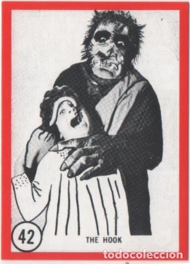 Collezionismo sportivo: Cromo E01118: Album 3-Famous Monsters Series, Card n&ordm; 42. The Hook - CAPTAIN CO.,