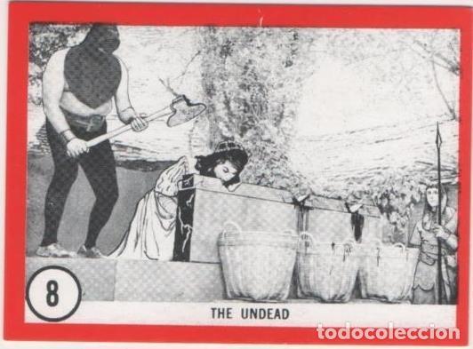 Collezionismo sportivo: Cromo E01084: Album 3-Famous Monsters Series, Card n&ordm; 8. The Undead - CAPTAIN CO.,