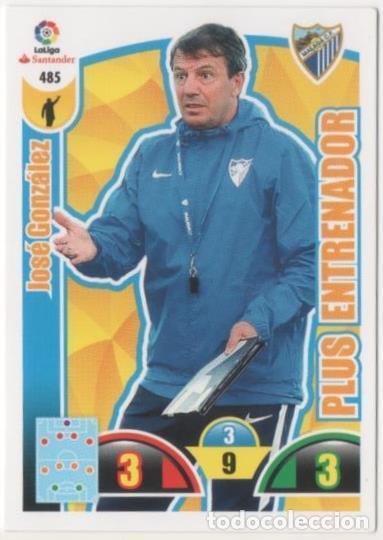 Collezionismo sportivo: Cromo E00925: Album 2-Trading Car Game 2017-18, Jos&eacute; Gonz&aacute;lez-PLUS ENTRENADOR: Malaga C.F. - LFP
