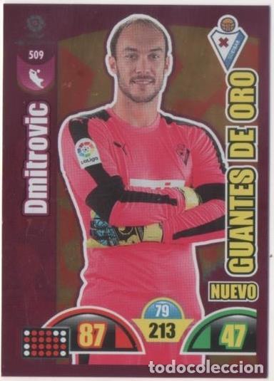 Collezionismo sportivo: Cromo E00949: Album 2-Trading Car Game 2017-18, Dmitrovic-GUANTES DE ORO: SD Eibar. Portero - LFP