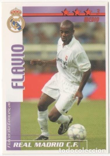 Collezionismo sportivo: Cromo E00241: Fichas de la Liga 2003, Flavio: Real Madrid. Medio - LFP