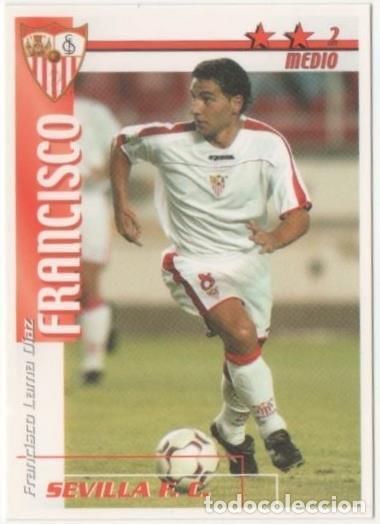 Coleccionismo deportivo: Cromo E00141: Fichas de la Liga 2003, Francisco: Sevilla F.C. Medio - LFP