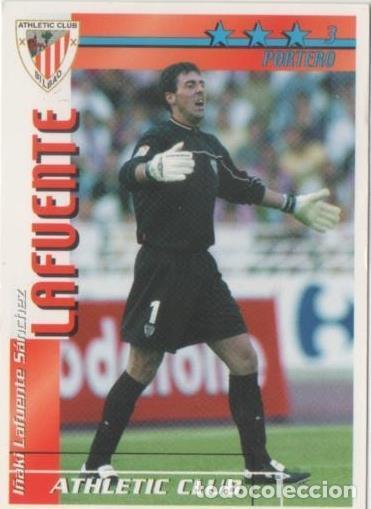 Colecionismo desportivo: Cromo E00039: Fichas de la Liga 2003, LafuentE Atletic Club Bilbao. Portero - LFP