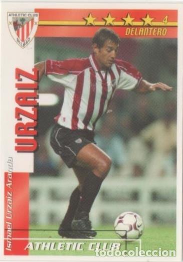 Colecionismo desportivo: Cromo E00054: Fichas de la Liga 2003, Uraiz: Atletic Club Bilbao. Delantero - LFP
