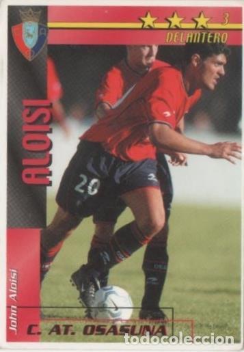 Collectionnisme sportif: Cromo E00287: Fichas de la Liga 2003, aloisi: C.AT. Osasuna. Delantero - LFP