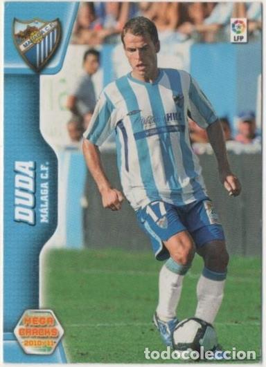 Collezionismo sportivo: Cromo E00520: Album 2-Mega Cracks 2010-11, Duda: M&aacute;laga C.F. Medio - LFP