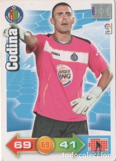 Colecionismo desportivo: Cromo E00391: Trading Card Game 2010-11, Codina: Getafe C.F. Portero - LFP