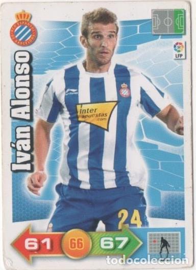 Colecionismo desportivo: Cromo E00389: Trading Card Game 2010-11, Iv&aacute;n Alonso: R.C.D. Espa&ntilde;ol. Delantero - LFP