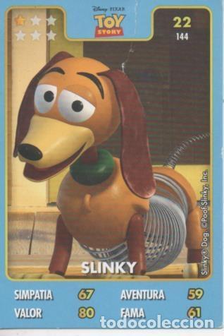Coleccionismo deportivo: Cromo E001407: Trading Cards. Disney. Pixar. Toy Story n&ordm; 22, Slinky - Disney-Pixar