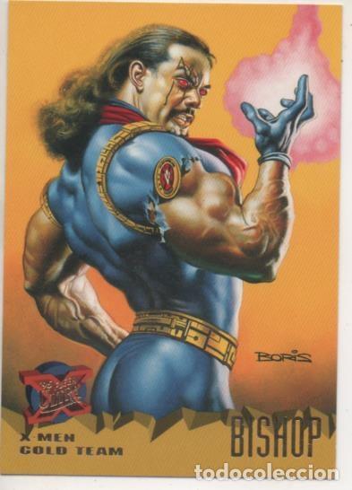 Sports collectibles: Cromo E001230: Trading Cards '95 Fleer Ultra n&ordm; 101. X-Men, Gold Team-Bishop - Boris Vallejo