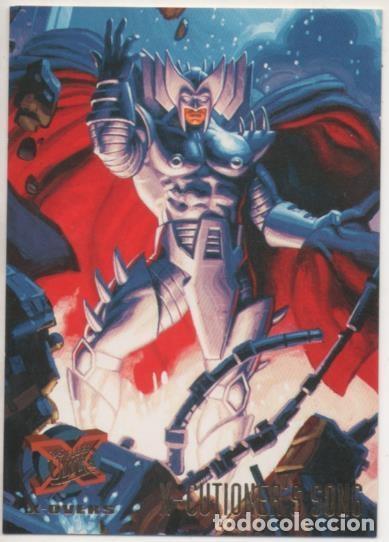 Colecionismo desportivo: Cromo E001251: Trading Cards '95 Fleer Ultra n&ordm; 124. X-Men. X-Over, X-Cutioner's Song - Greg & Tim H