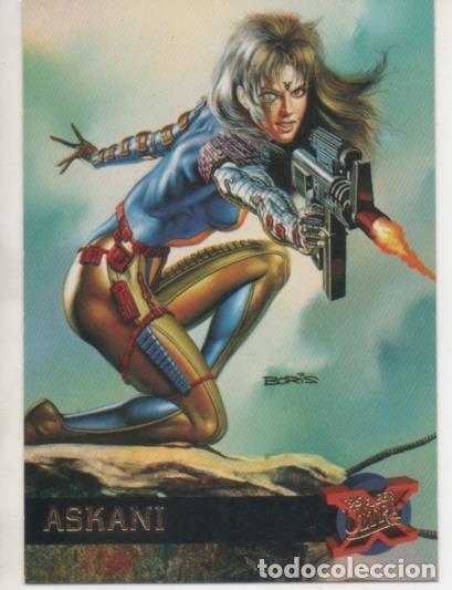 Collezionismo sportivo: Cromo E001148: Trading Cards '95 Fleer Ultra n&ordm;5. X Men, Askani - Boris Vallejo