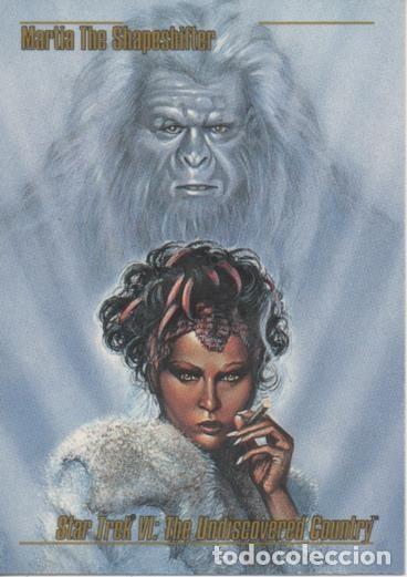 Colecionismo desportivo: Cromo E002132: Trading Cards. Star Trek VI: The Undiscovered Country n&ordm; 67. Martia the Shapeshifter
