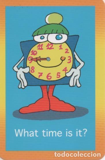 Sammelleidenschaft Sport: Cromo E001721: Cards. What time is it? 9:45 - NULL