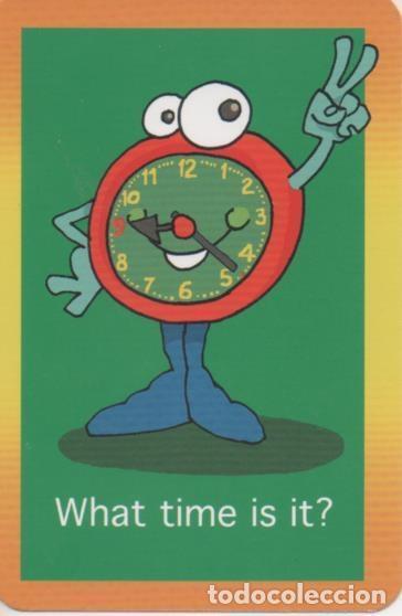 Sammelleidenschaft Sport: Cromo E001719: Cards. What time is it?. 9:23 - NULL