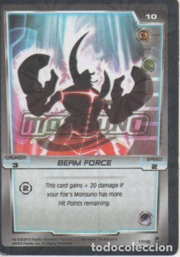 Collezionismo sportivo: Cromo E001740: Trading Cards. Monsuno. Berm Force - NULL