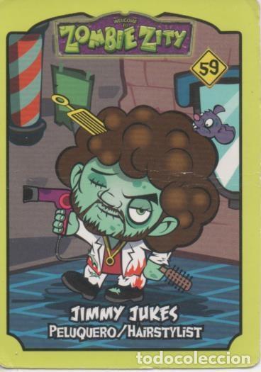 Sports collectibles: Cromo E001650: Trading Cards. Zombe City n&ordm; 59. Jimmy Jukes - NULL