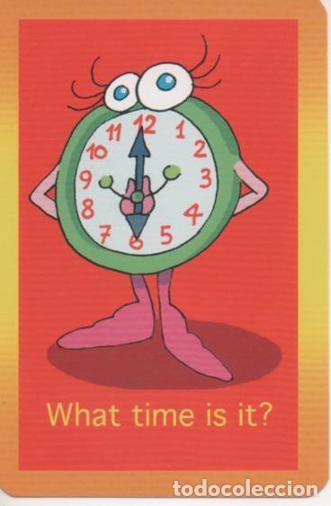Sports collectibles: Cromo E001703: Cards. What time is it?. 6:00 - NULL