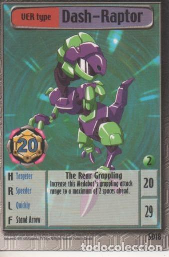 Collezionismo sportivo: Cromo E001879: Trading Cards. Medabots. Dash-Raptor - NULL