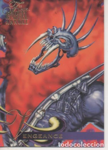 Collezionismo sportivo: Cromo E002247: Trading Cards. '95 Flair Marvel Anual n&ordm; 122. Vengeace - Varios