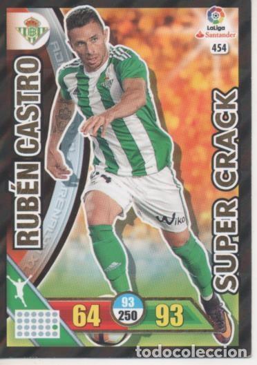 Coleccionismo deportivo: Cromo E002817: Trade Card Game Adrenalyn. Liga 2016-17, Super Crack. Rub&eacute;n Castro. Real Betis Balonp