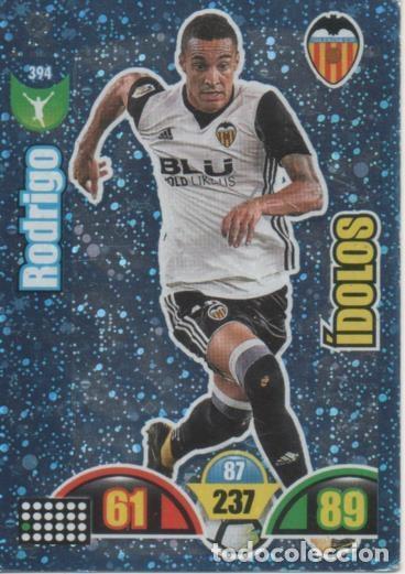 Coleccionismo deportivo: Cromo E002990: Trade Card Game Adrenalyn. Liga 2017-18, &Iacute;dolos. Rodrigo. Valencia C.F. - LFP