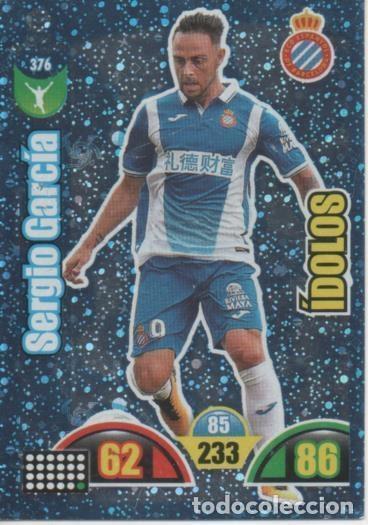 Coleccionismo deportivo: Cromo E002977: Trade Card Game Adrenalyn. Liga 2017-18, &Iacute;dolos. Sergio Garc&iacute;a. R.C.D. Espanyol - LFP