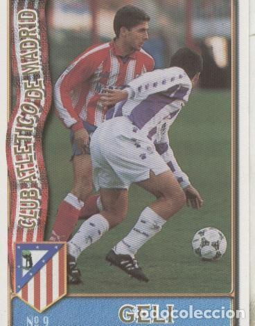 Colecionismo desportivo: Cromos: Liga 1996/1997: At.Madrid: Geli - Varios