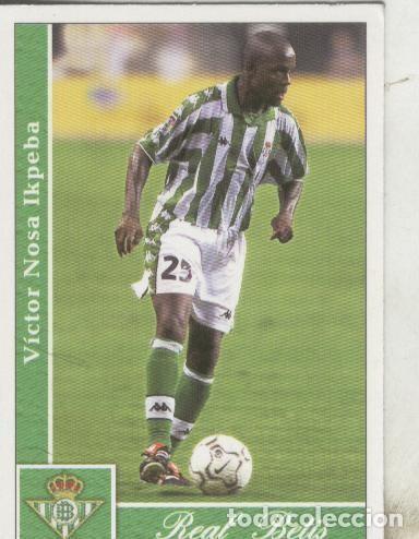 Colecionismo desportivo: Cromos: Liga 2002: Betis: Ikpeba - Varios